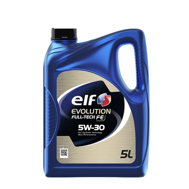 Aceite de Motor ELF EVOLUTION FE 5W-30 gasolina y diesel 5L